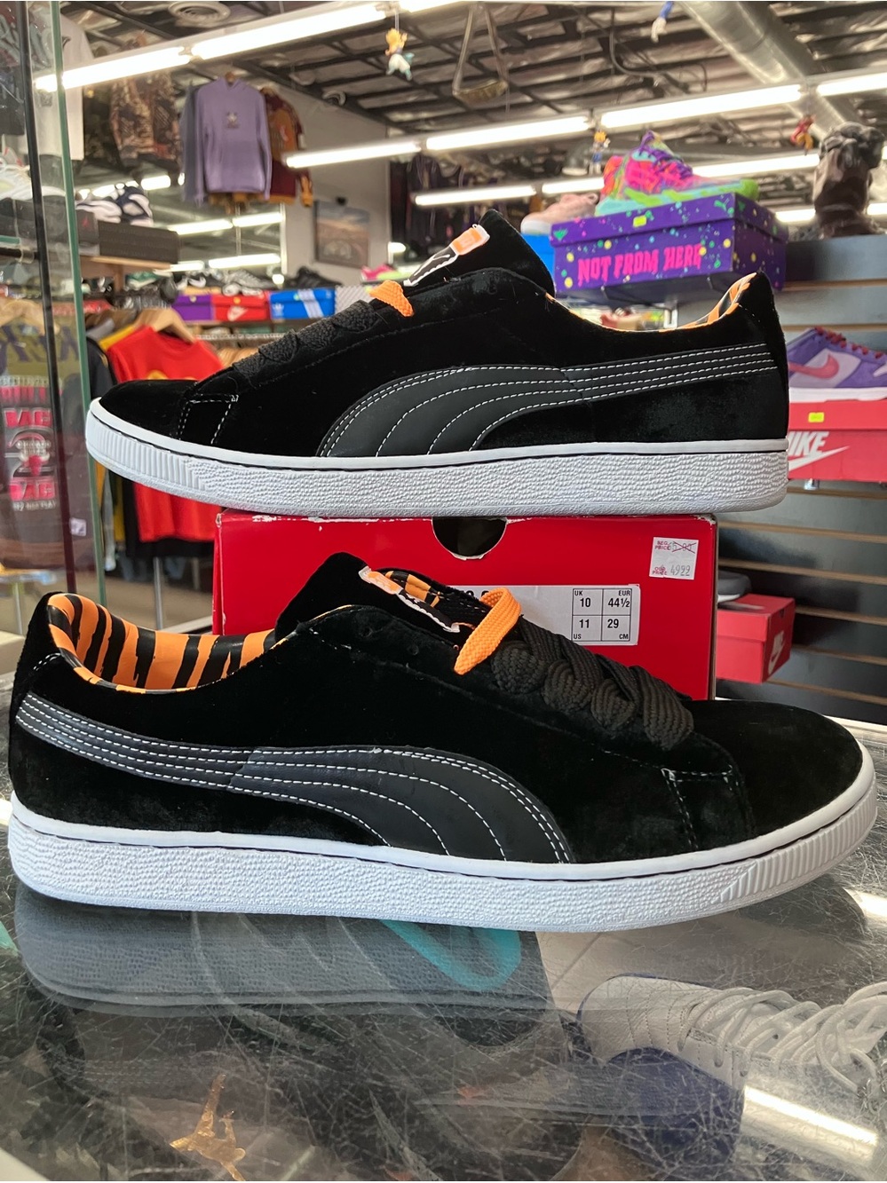 Puma Suede Animal Pack Tiger Size 11